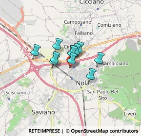 Mappa Via Tenente, 80035 Nola NA, Italia (0.99182)