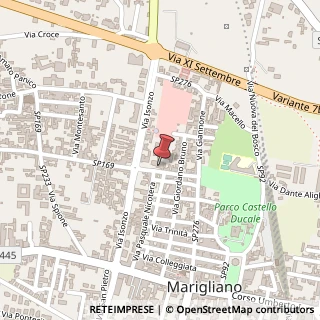Mappa Via San Sebastiano, 27, 80034 Marigliano, Napoli (Campania)