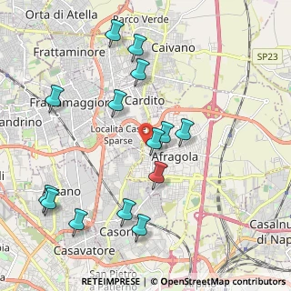 Mappa Via Salvator Rosa, 80021 Afragola NA, Italia (2.36643)