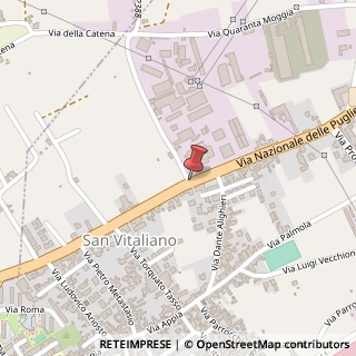 Mappa Via nazionale delle puglie 93, 80030 San Vitaliano, Napoli (Campania)