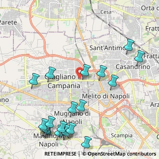 Mappa Strada Privata Rione Fiorito, 80014 Giugliano in Campania NA, Italia (3.0225)