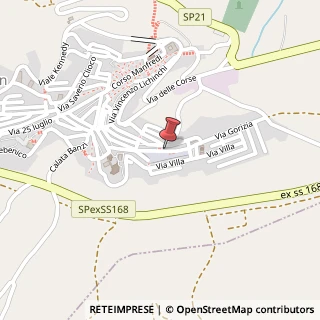 Mappa Via d'errico 60, 85026 Palazzo San Gervasio, Potenza (Basilicata)