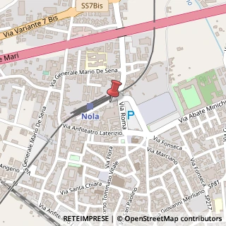 Mappa Via On. Francesco Napolitano, 89, 80035 Nola, Napoli (Campania)