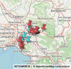 Mappa Via On. F. Napolitano, 80035 Nola NA, Italia (8.772)