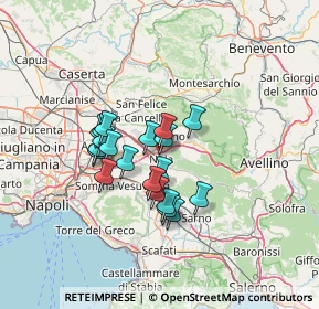 Mappa Via On. F. Napolitano, 80035 Nola NA, Italia (10.9185)