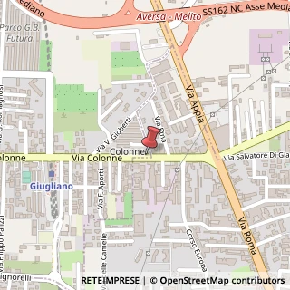 Mappa Via Colonne, 2/15, 80014 Giugliano in Campania, Napoli (Campania)