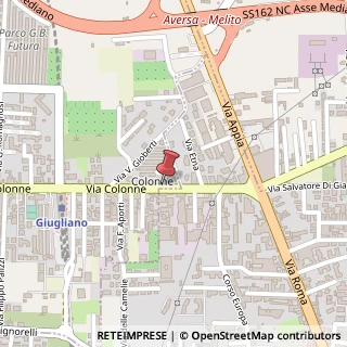 Mappa Via Colonne, 2, 80014 Melito di Napoli, Napoli (Campania)