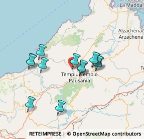 Mappa Via Itria, 07020 Aggius SS, Italia (13.23538)