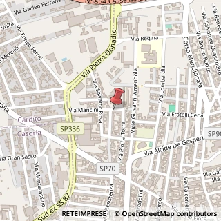 Mappa Via Antonio Mancini, 8, 80021 Afragola, Napoli (Campania)