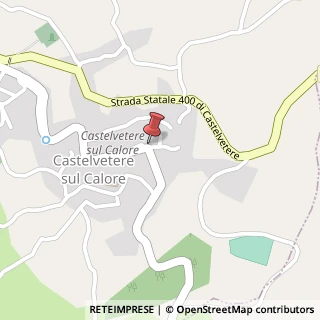 Mappa Piazza ungheria 1, 83040 Castelvetere sul Calore, Avellino (Campania)