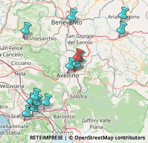 Mappa Contrada spineta, 83100 Avellino AV, Italia (19.24786)