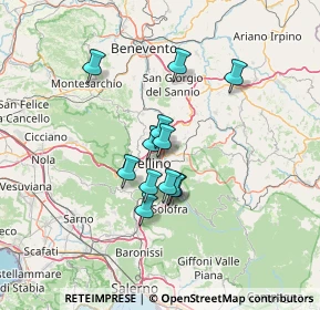 Mappa Contrada spineta, 83100 Avellino AV, Italia (10.81)