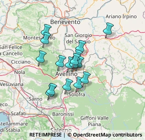 Mappa Contrada spineta, 83100 Avellino AV, Italia (10.10438)