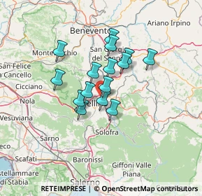 Mappa Contrada spineta, 83100 Avellino AV, Italia (10.25933)
