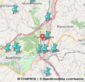 Mappa Contrada spineta, 83100 Avellino AV, Italia (2.48727)
