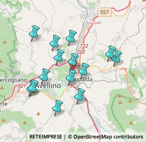 Mappa Contrada spineta, 83100 Avellino AV, Italia (3.63357)