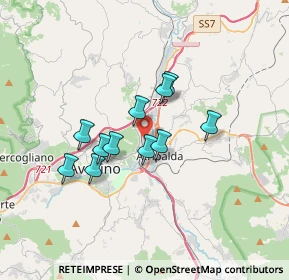 Mappa Contrada spineta, 83100 Avellino AV, Italia (2.80545)