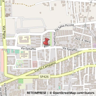 Mappa Via epitaffio 112, 80014 Giugliano in Campania, Napoli (Campania)
