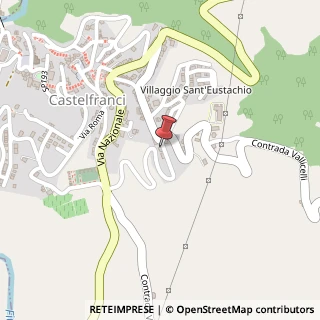 Mappa Villaggio San Eustachio, 2, 83040 Castelfranci, Avellino (Campania)