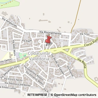 Mappa Via Caprera, 5A, 07039 Valledoria, Sassari (Sardegna)