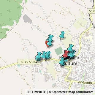 Mappa Via del Colonnello, 85028 Rionero in Vulture PZ, Italia (0.45172)