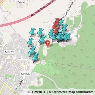 Mappa Via Seminario, 80032 Casamarciano NA, Italia (0.375)