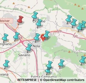 Mappa Via Seminario, 80032 Casamarciano NA, Italia (5.58882)