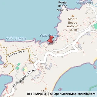 Mappa Via Piana, 04027 Ponza, Latina (Lazio)