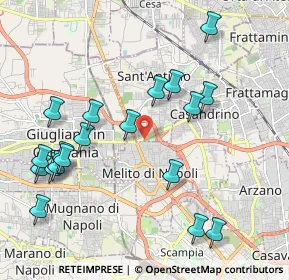 Mappa 80040 Sant'Antimo NA, Italia (2.44368)