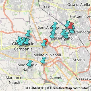 Mappa Via Eduardo de Filippo, 80040 Sant'Antimo NA, Italia (2.124)