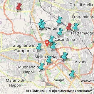 Mappa Via Eduardo de Filippo, 80040 Sant'Antimo NA, Italia (2.13467)