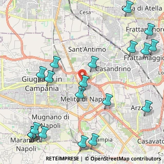 Mappa Via Eduardo de Filippo, 80040 Sant'Antimo NA, Italia (3.195)