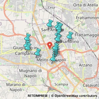 Mappa Via Eduardo de Filippo, 80040 Sant'Antimo NA, Italia (1.46125)