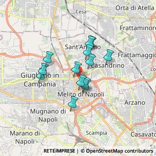 Mappa Via Eduardo de Filippo, 80040 Sant'Antimo NA, Italia (1.43077)