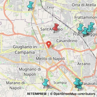 Mappa Via Eduardo de Filippo, 80040 Sant'Antimo NA, Italia (3.80091)