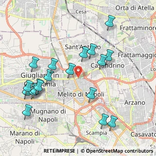Mappa Via Eduardo de Filippo, 80040 Sant'Antimo NA, Italia (2.44368)