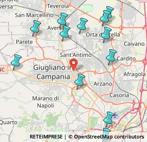 Mappa 80040 Sant'Antimo NA, Italia (5.67308)