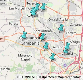 Mappa 80040 Sant'Antimo NA, Italia (4.33727)
