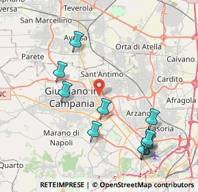 Mappa 80040 Sant'Antimo NA, Italia (4.89545)