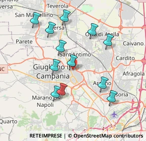 Mappa 80040 Sant'Antimo NA, Italia (4.00667)
