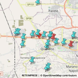 Mappa Via Circumvallazione Est, 80019 Qualiano NA, Italia (2.303)