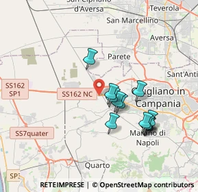 Mappa Via Circumvallazione Est, 80019 Qualiano NA, Italia (3.3825)