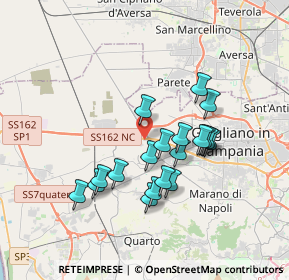 Mappa Via Circumvallazione Est, 80019 Qualiano NA, Italia (3.31105)