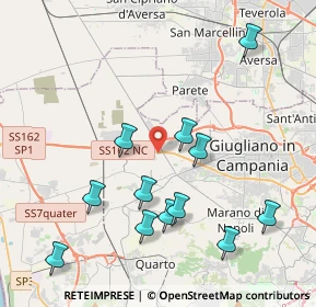 Mappa Via Circumvallazione Est, 80019 Qualiano NA, Italia (4.62167)