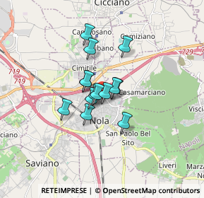 Mappa Via G. Amiranda, 80035 Nola NA, Italia (1.07429)