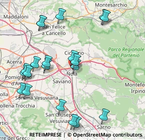 Mappa Via G. Amiranda, 80035 Nola NA, Italia (9.919)