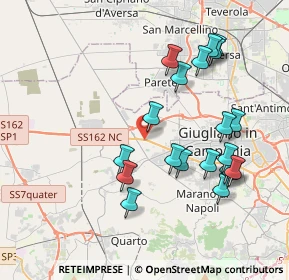 Mappa Via Circonvallazione esterna, 80019 Qualiano NA, Italia (4.287)