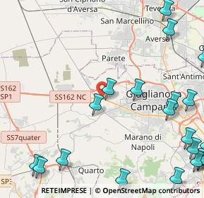 Mappa Via Circonvallazione esterna, 80019 Qualiano NA, Italia (7.1315)