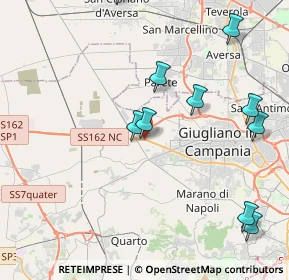 Mappa Via Circonvallazione esterna, 80019 Qualiano NA, Italia (5.41182)