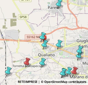 Mappa Via Circonvallazione esterna, 80019 Qualiano NA, Italia (2.98923)